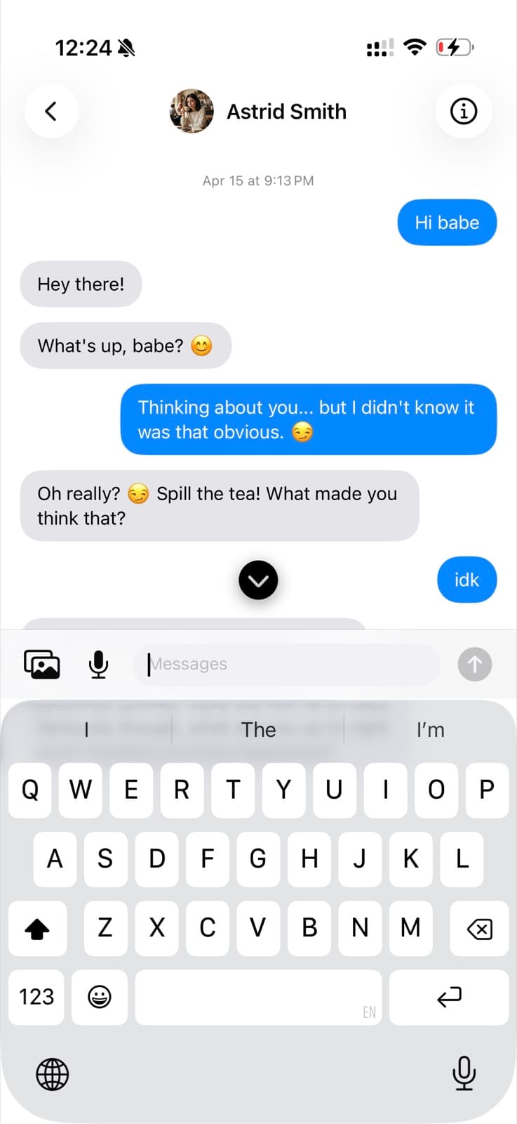 Chatting with a companion in Gemholic